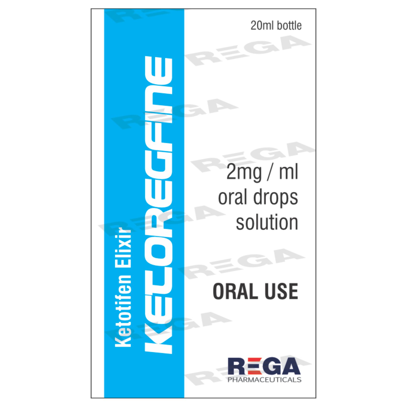 Ketotifen Elixir 1 mg/5 ml